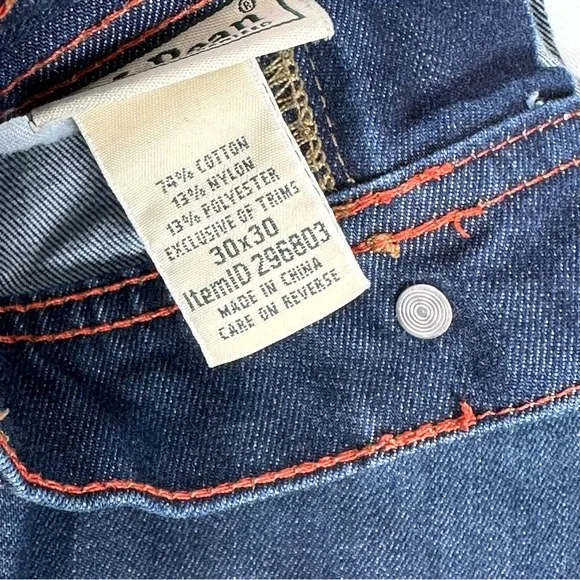 L.L.Bean Men’s Medium wash denim jeans 30x30 blue jeans - Picture 4 of 8